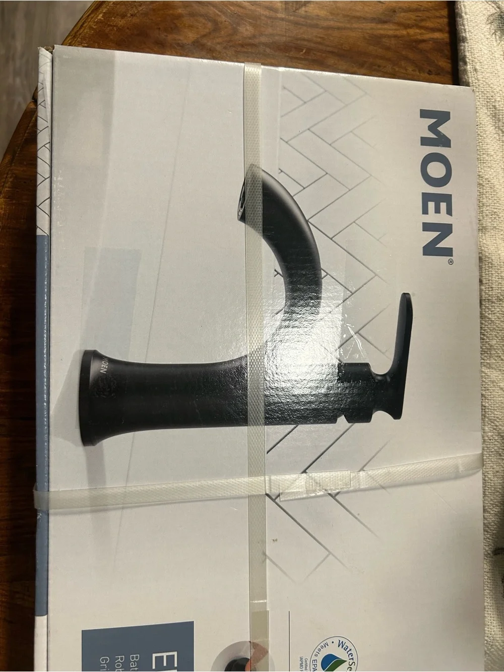 Moen Elliscott Single-Handle Bathroom Faucet - Black